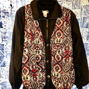 Funky 80's / 90's groovy parachute jacket